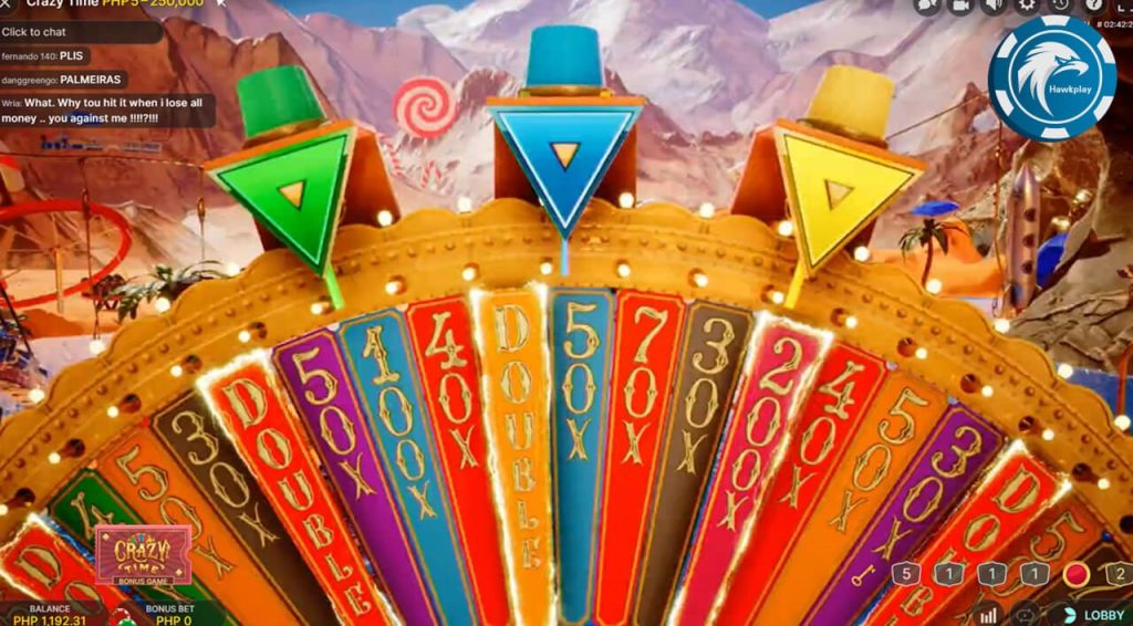 Crazy Time's Bonus Game 4: Crazy Time