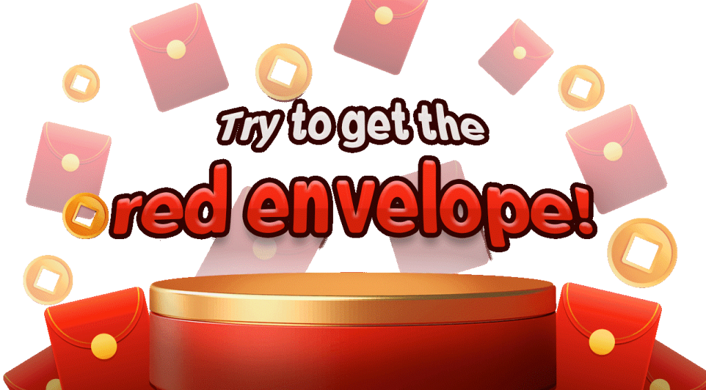 Get the red envelope by Evolution baccarat