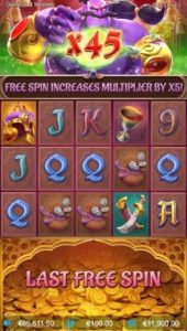 Free Game on PG Slot – Genie's 3 Wishes