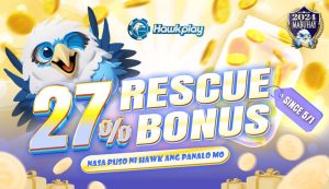 Hawkplay 27% rescue bonus