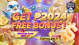 Hawkplay sign in bonus - Get ₱ 2024 free bonus