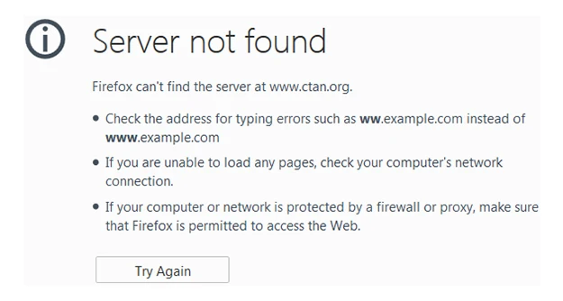 Firefox DNS Issue
